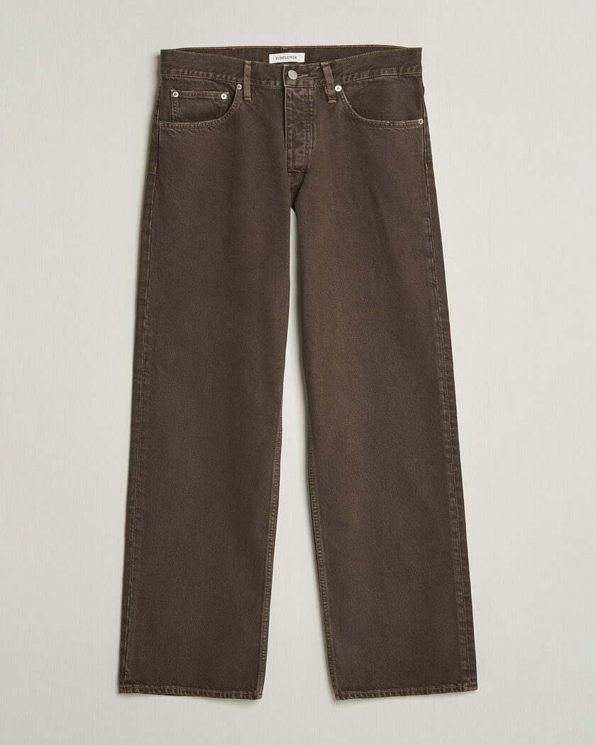 Sunflower Loose Jeans Vintage Brown – Marrón