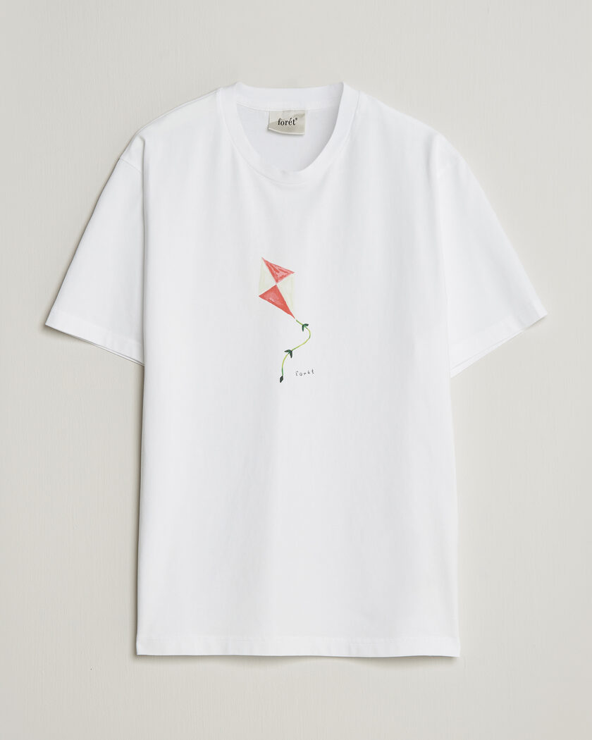 Forét Fly T-Shirt White – Blanco