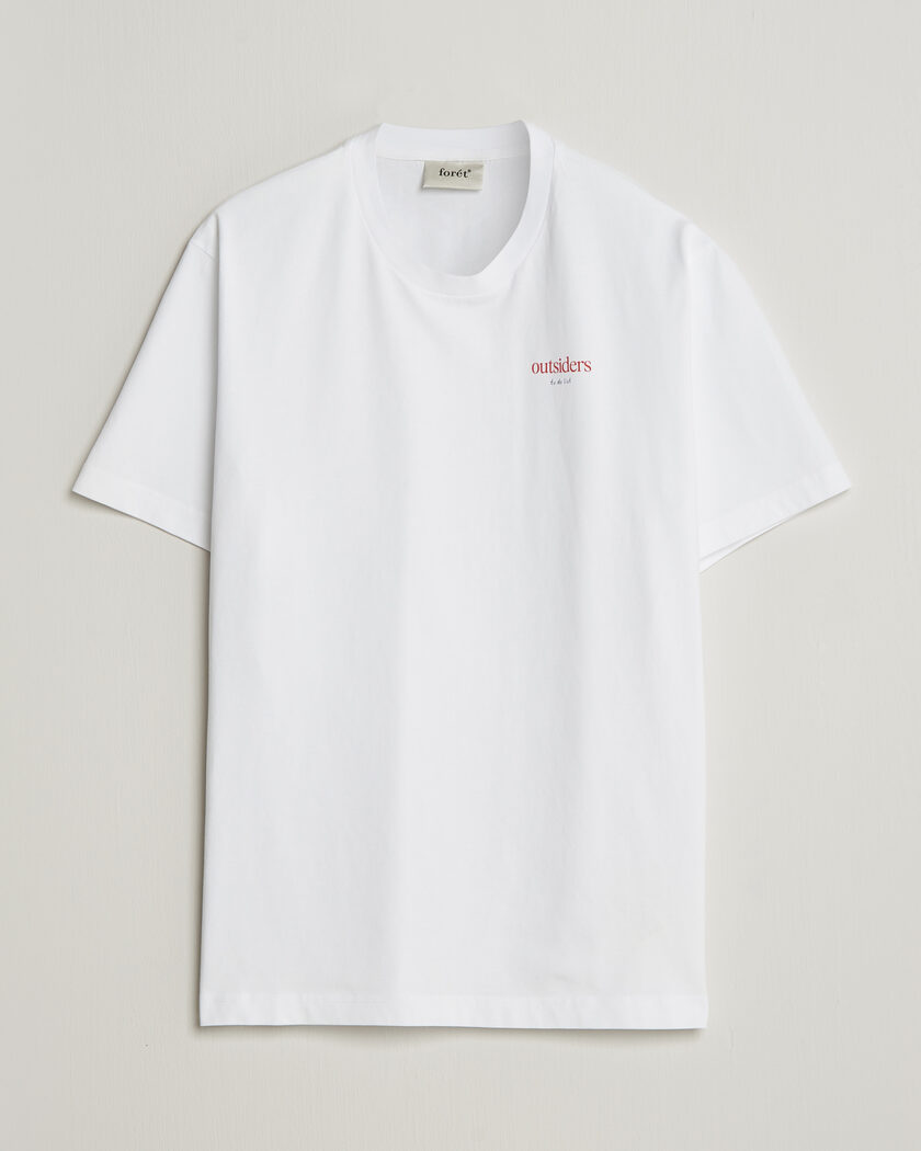 Forét To Do Back Print T-Shirt White – Blanco
