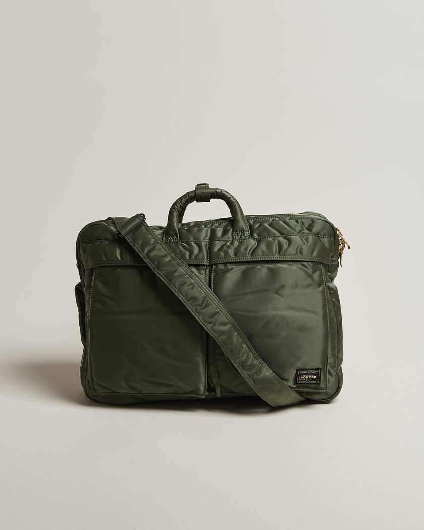 Porter-Yoshida & Co. Tanker 3Way Document Bag Sage Green – Verde