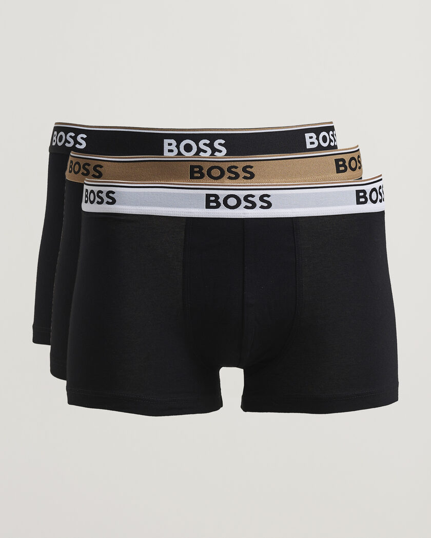 BOSS BLACK 3-Pack Trunk Black – Negro
