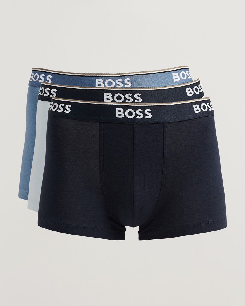 BOSS BLACK 3-Pack Trunk Navy/Blue/Light Blue – Azul