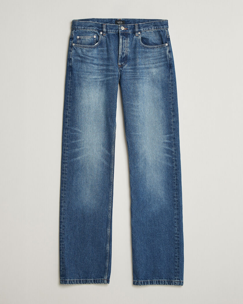 A.P.C. Rescue Jeans Washed Indigo – Azul