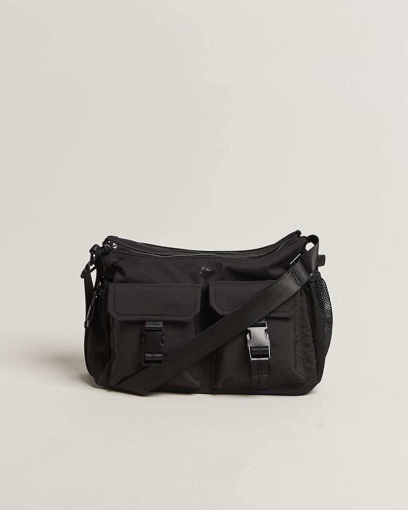 A.P.C. Trek Crossbody Bag Black – Negro