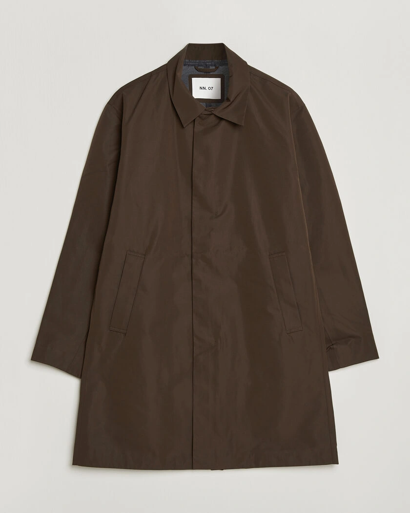 NN07 Steve Technical Coat Demitasse Brown – Marrón