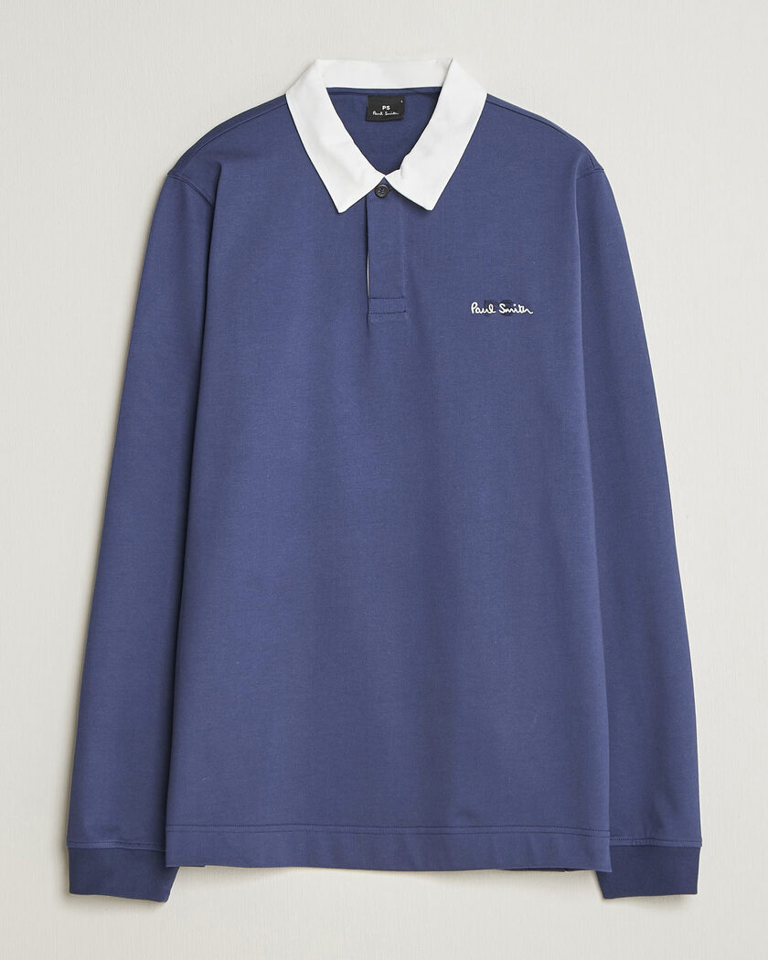 PS Paul Smith Organic Cotton Rugger Blue – Azul