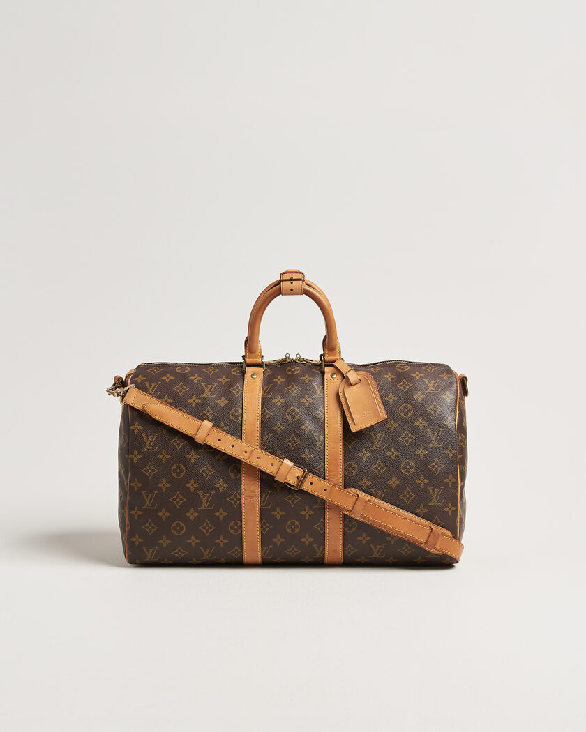 Louis Vuitton Pre-Owned Keepall 45 Bandouliére Monogram – Marrón