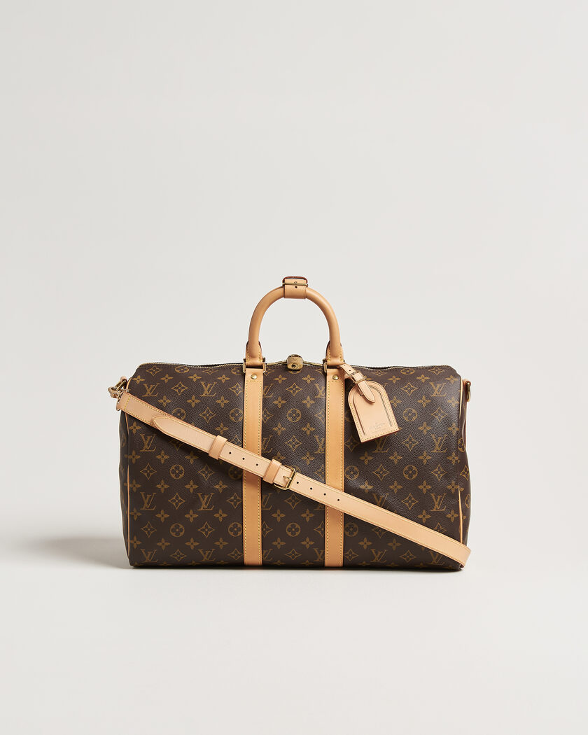 Louis Vuitton Pre-Owned Keepall 45 Bandouliére Monogram – Marrón