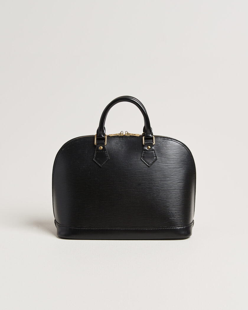 Louis Vuitton Pre-Owned Alma PM Bag Epi Leather Black – Negro