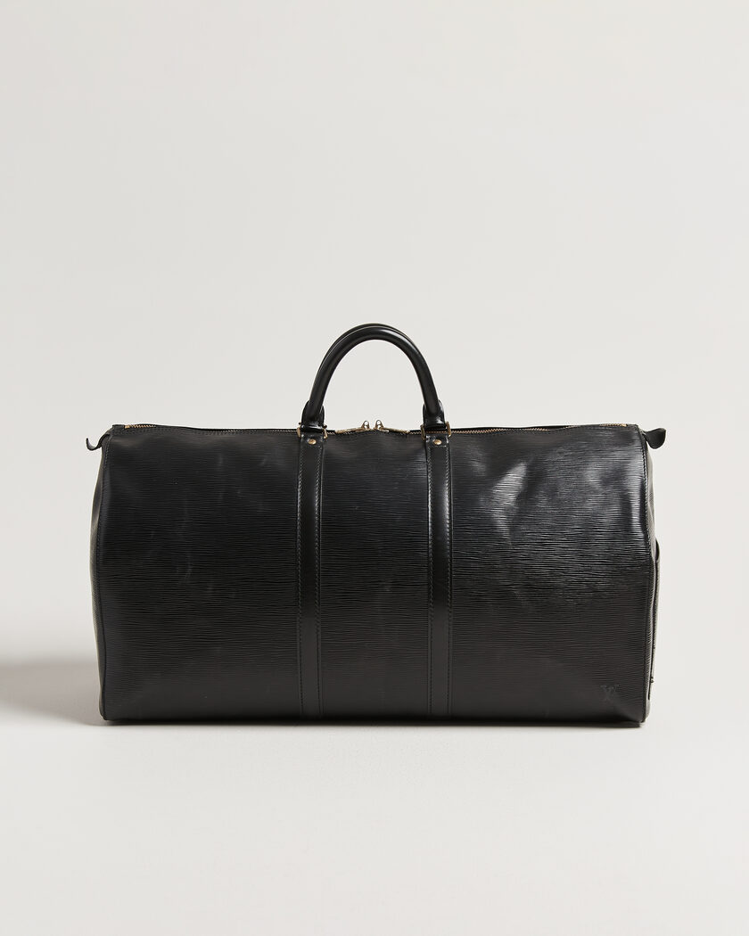 Louis Vuitton Pre-Owned Keepall 55 Epi Leather Black – Negro
