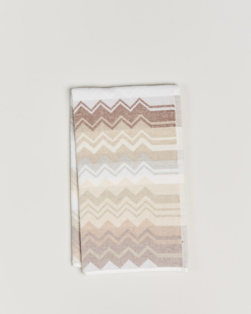 Missoni Home Giacomo Hand Towel 70x40cm Beige – Multicolor