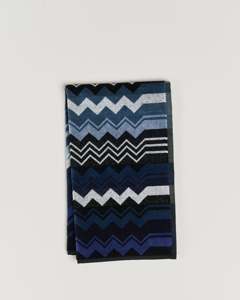 Missoni Home Giacomo Hand Towel 70x40cm Multi Blue – Azul