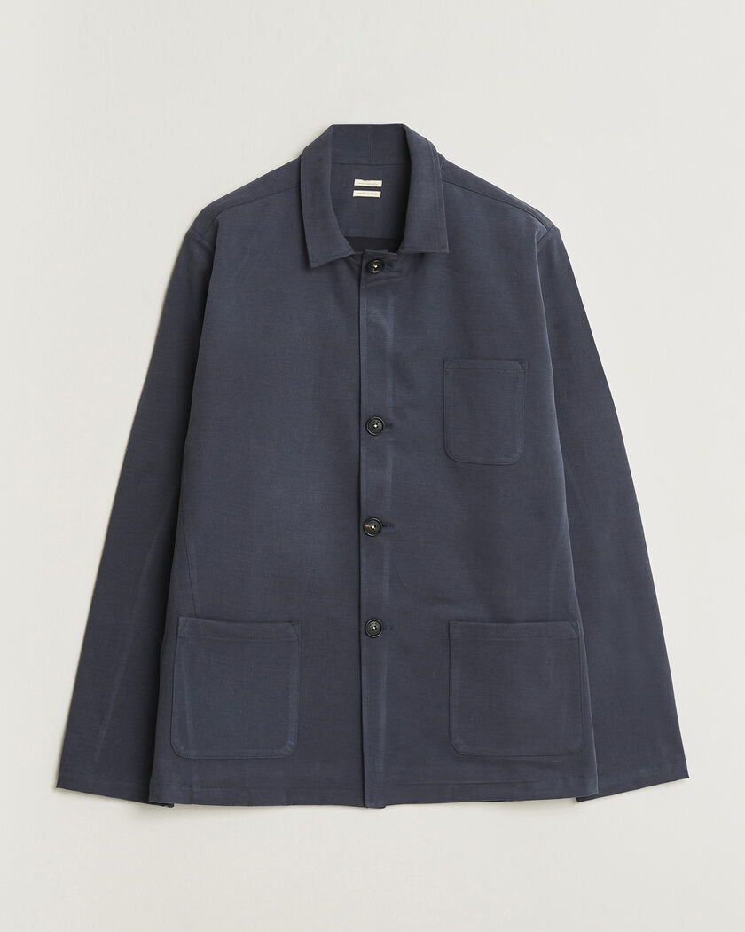 Massimo Alba Florida Brushed Cotton Jacket Navy S - Taglia: S - Colore: Blu
