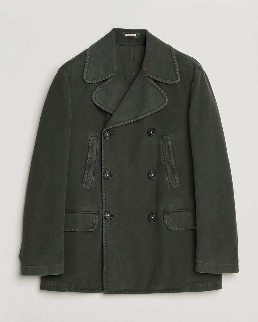 Massimo Alba Moleskine Peacoat Forest Night – Verde