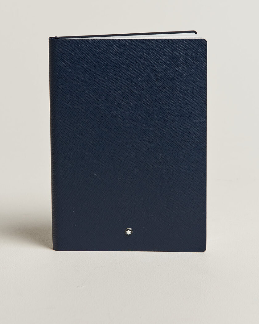 Montblanc Notebook Medium, Saffiano Leather Ink Blue – Azul