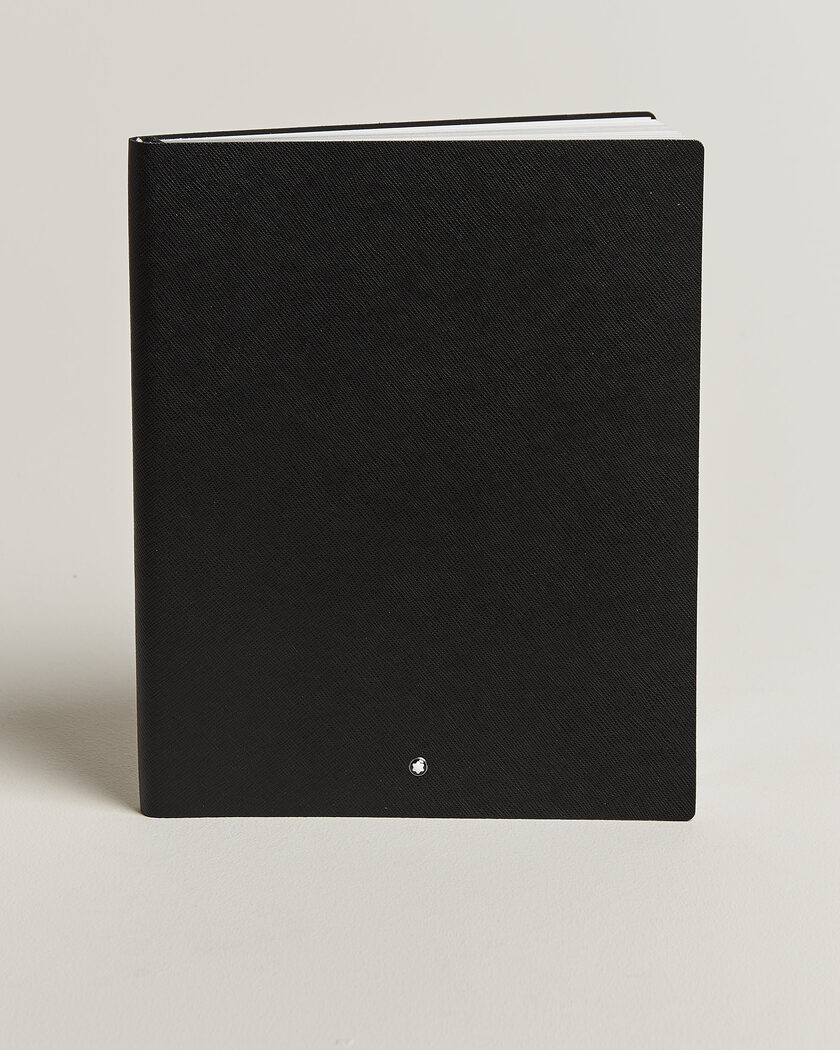 Montblanc Notebook Large, Saffiano Leather, Lined Black – Negro