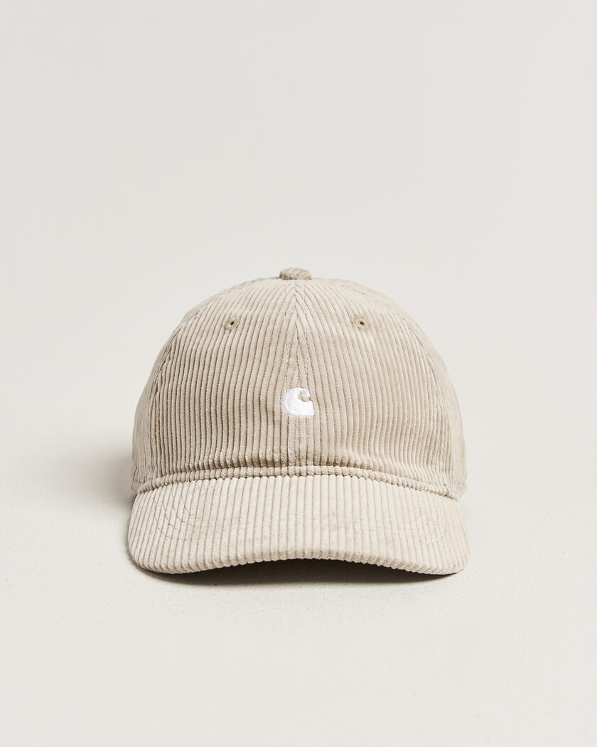 Carhartt WIP Harlem Cord Cap Wall – Blanco