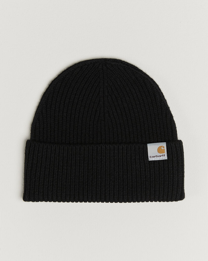 Carhartt WIP Gabe Wool/Cashmere Beanie Black – Negro
