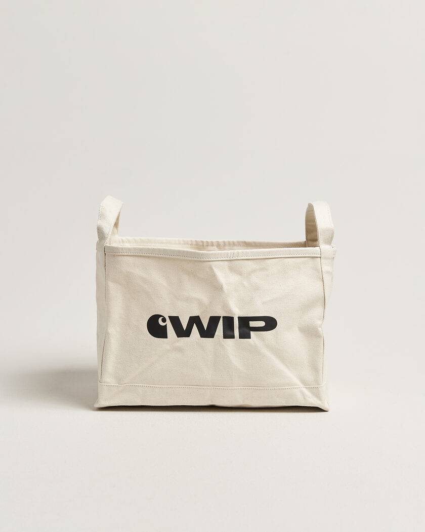 Carhartt WIP Whip Magazine Canvas Basket Natural – Blanco