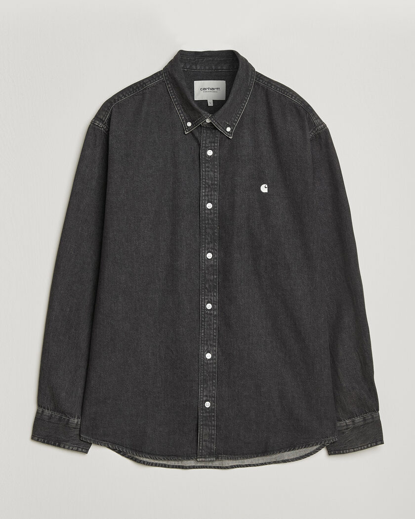 Carhartt WIP Lucas Denim Shirt Black – Negro