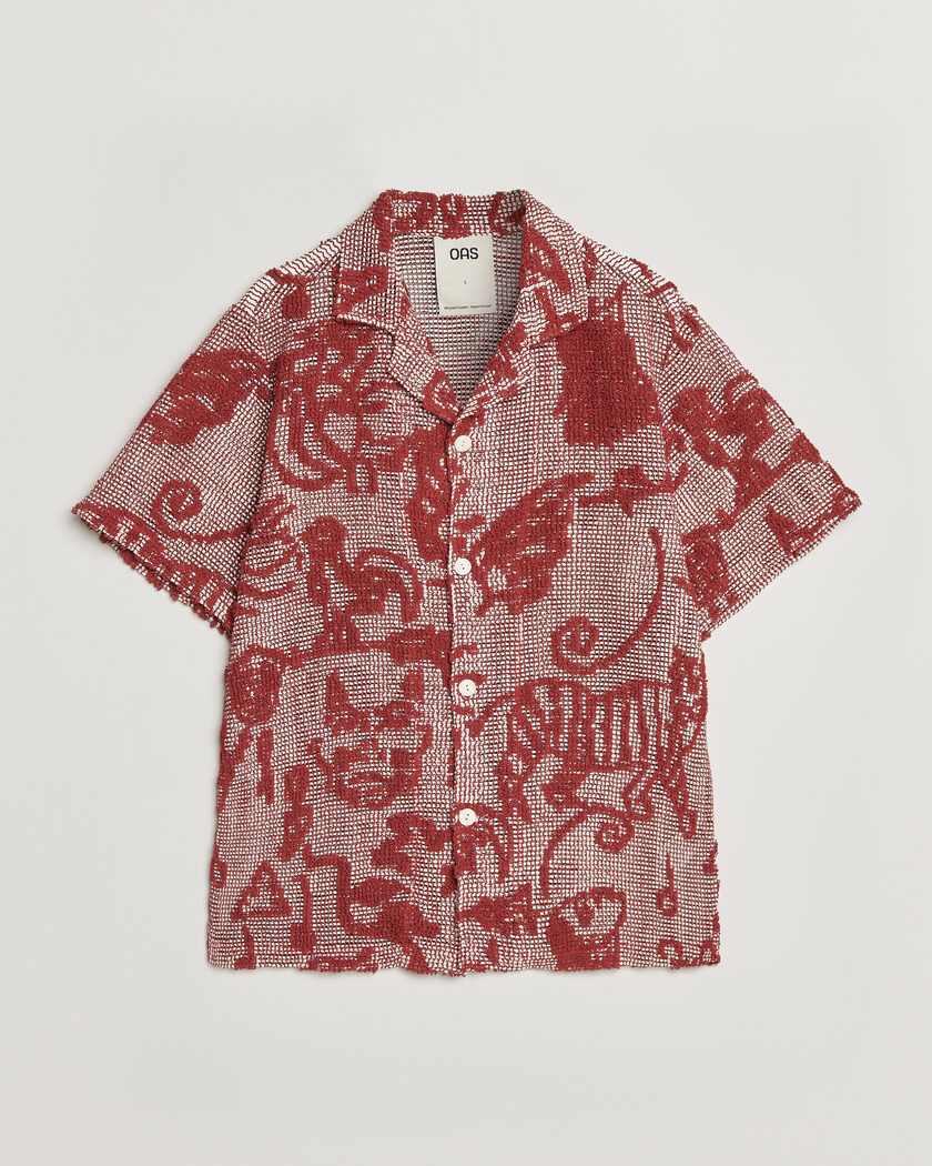 OAS Arcano Cuba Short Sleeve Shirt Red – Rojo