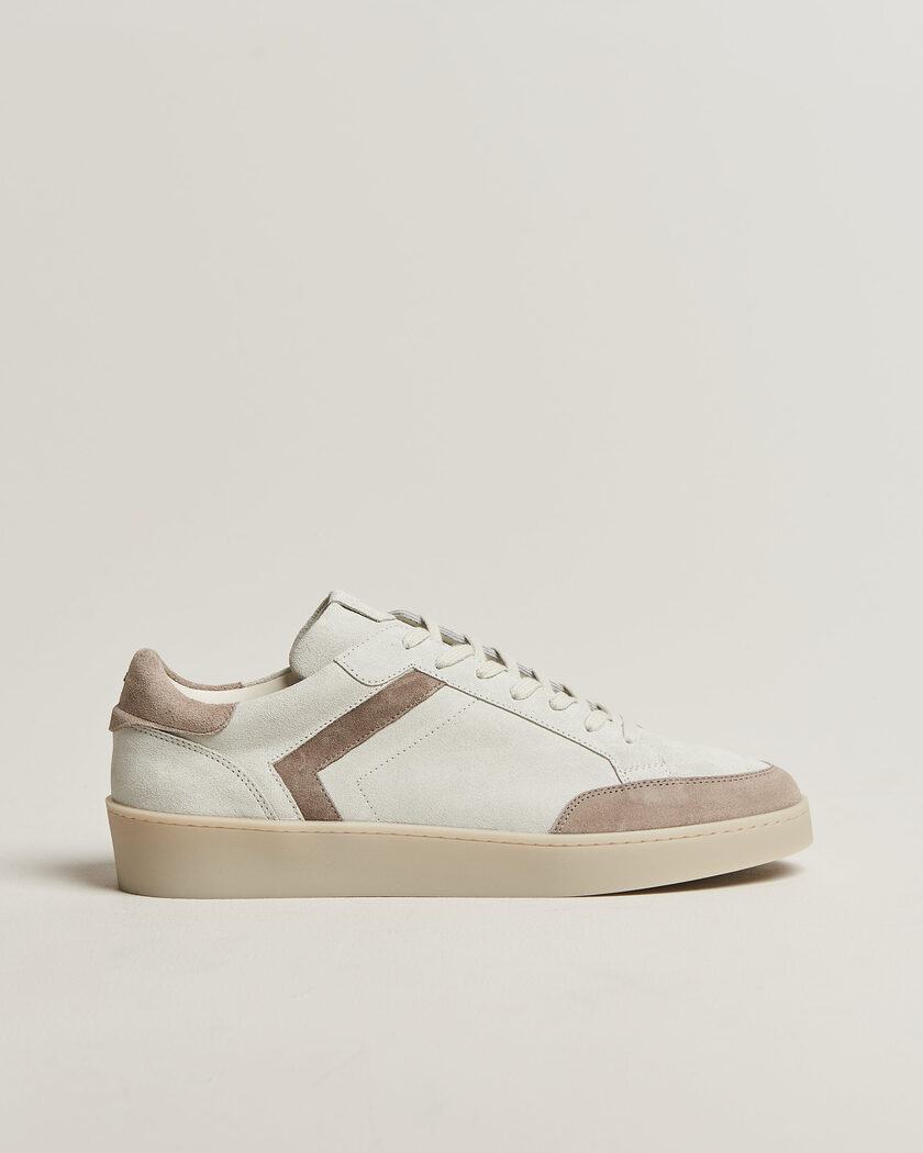 Canali Low Top Sneakers Off White – Blanco