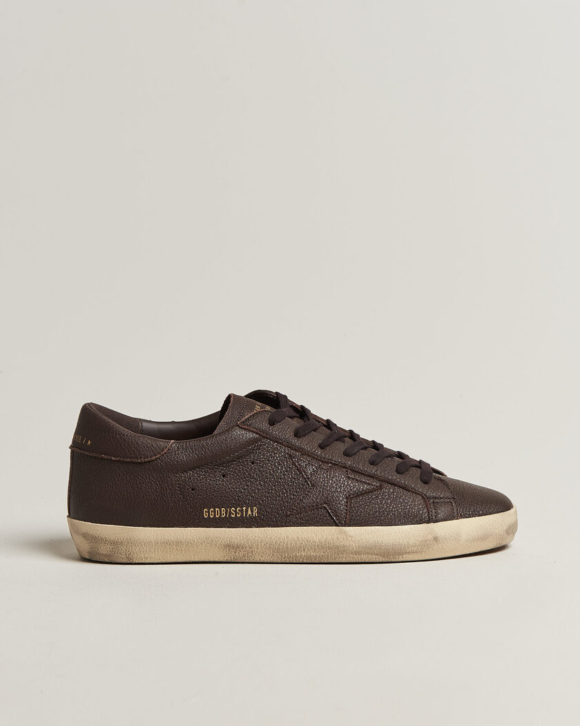 Golden Goose Super-Star Sneakers Dark Brown – Marrón