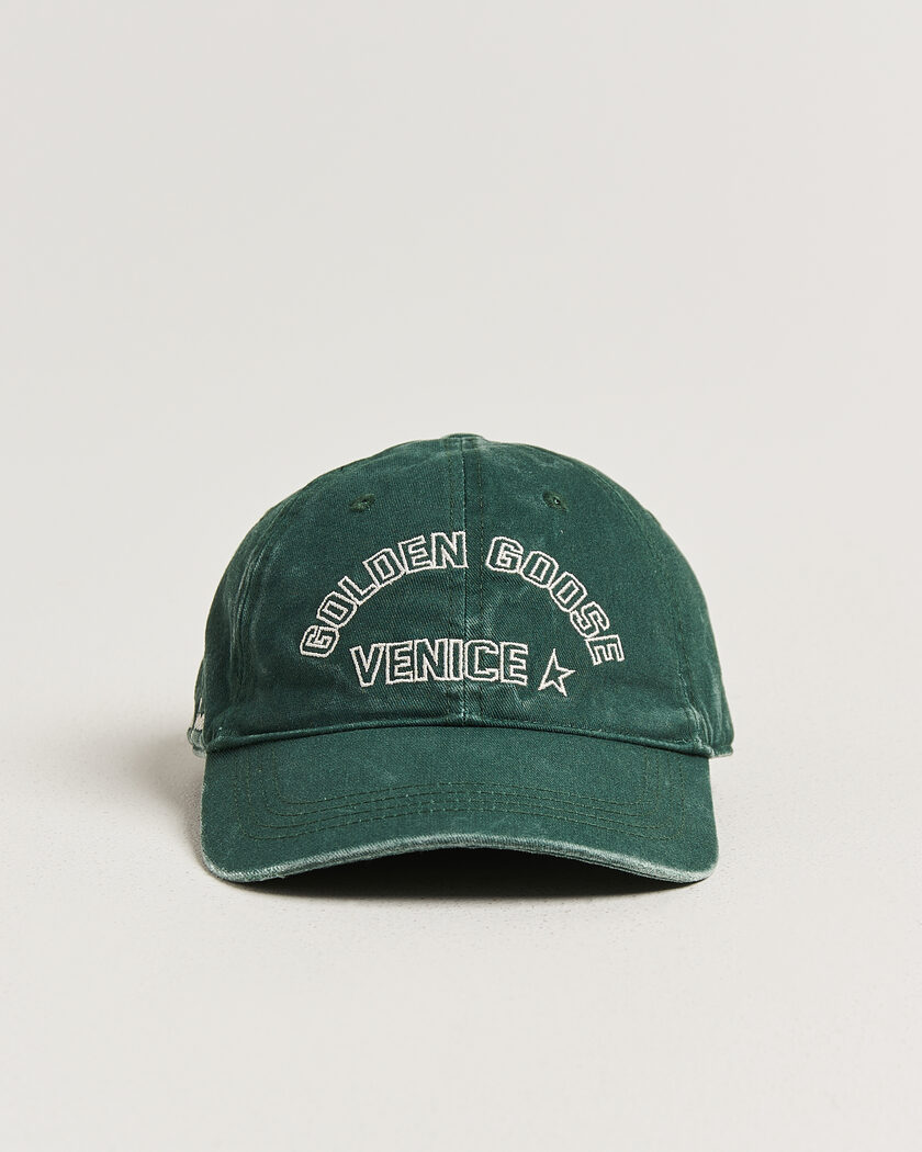 Golden Goose Journey Baseball Cap Pineneedle – Verde