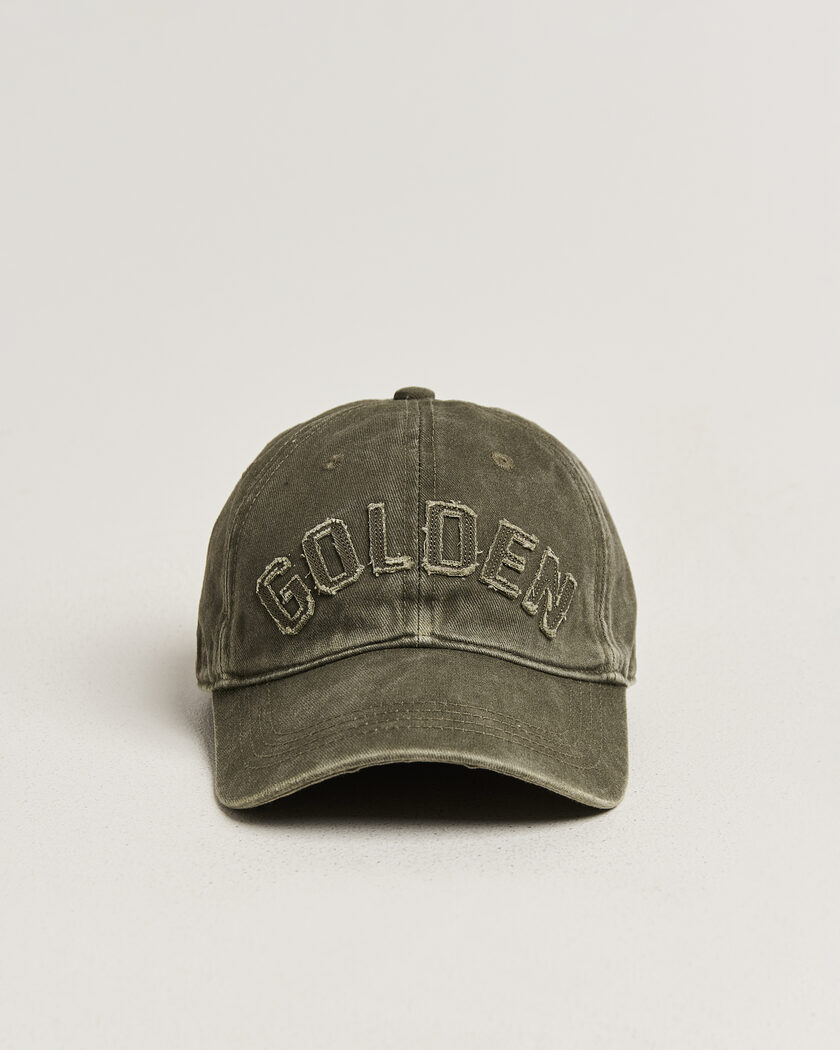 Golden Goose Journey Baseball Cap Dark Kalamata – Verde