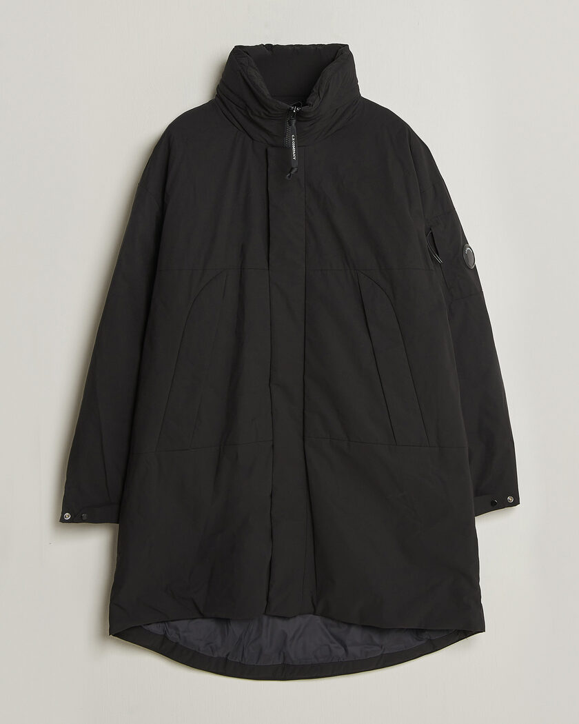 C.P. Company Pro-Tek Lightweight Padded Parka Black – Negro