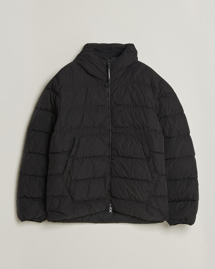 C.P. Company Chrome-R Goggle Down Jacket Black – Negro