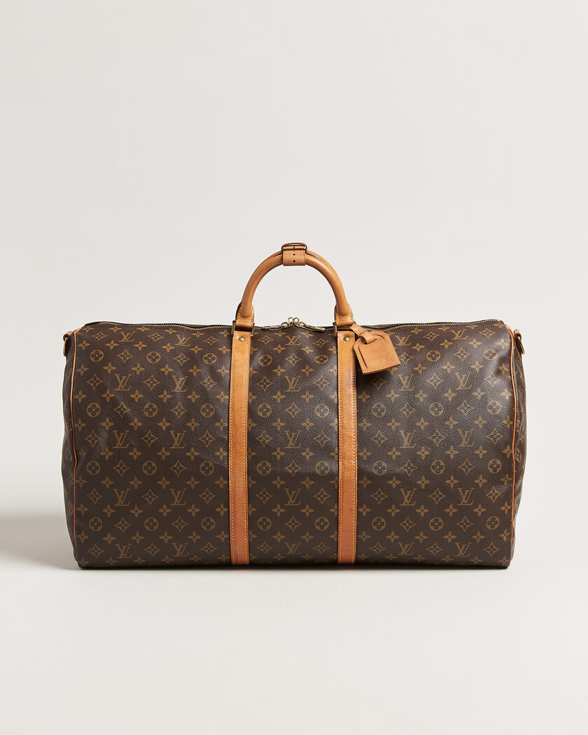 Louis Vuitton Pre-Owned Keepall 60 Bandouliére Monogram – Marrón
