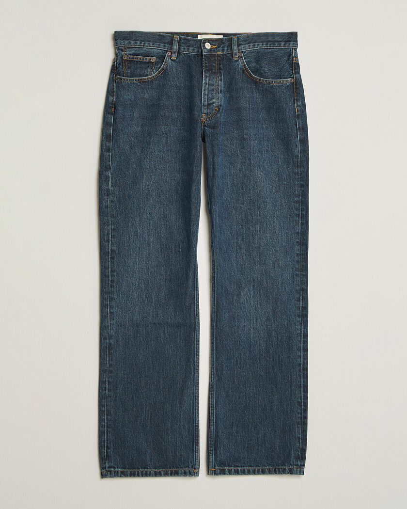 Jeanerica Arrow Straight Jeans Honey Mid Blue – Azul