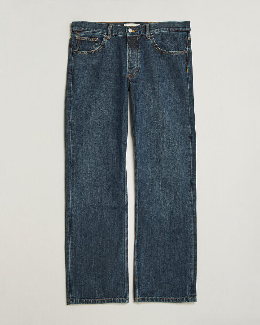 Jeanerica Arrow Straight Jeans Honey Mid Blue – Azul