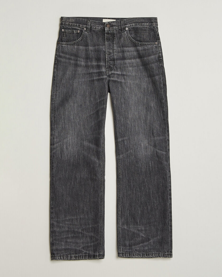 Jeanerica VM009 Vega Jeans Black Righe – Negro