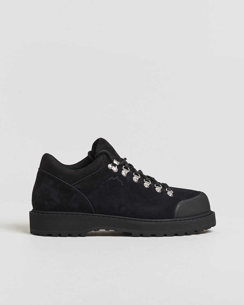 Diemme Cornaro Low Boot Black Suede – Negro