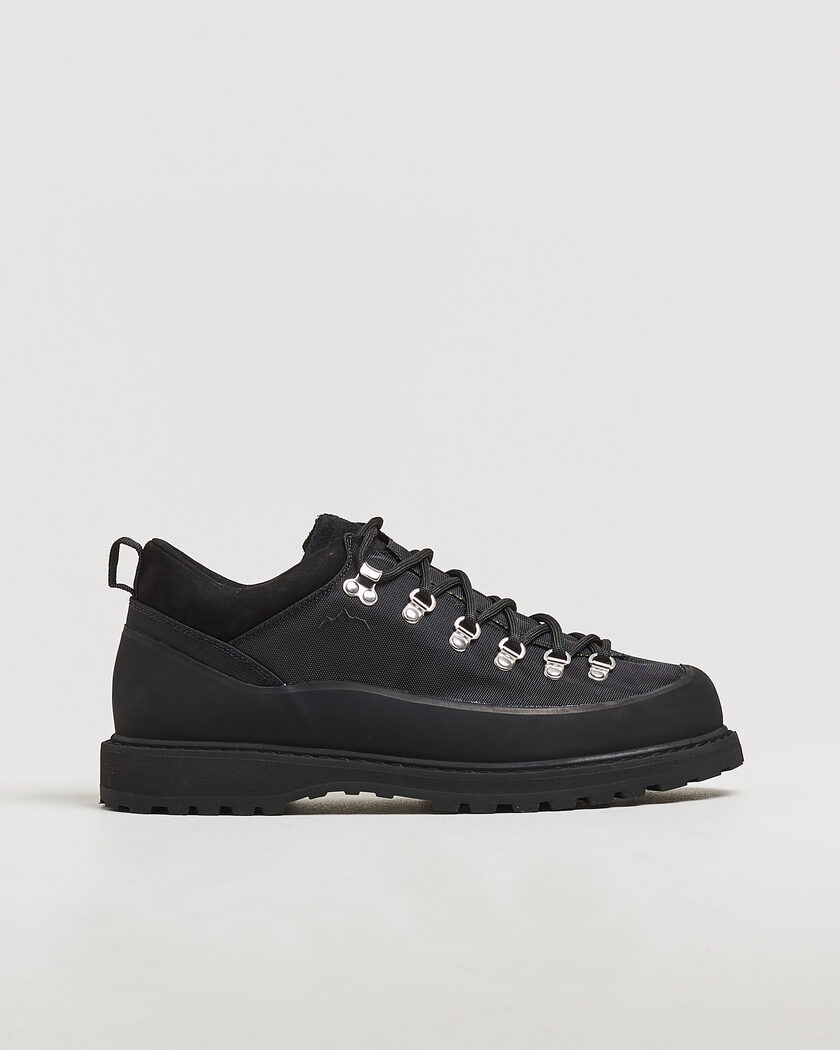 Diemme Roccia Basso Sport Low Boot Black Fabric – Negro