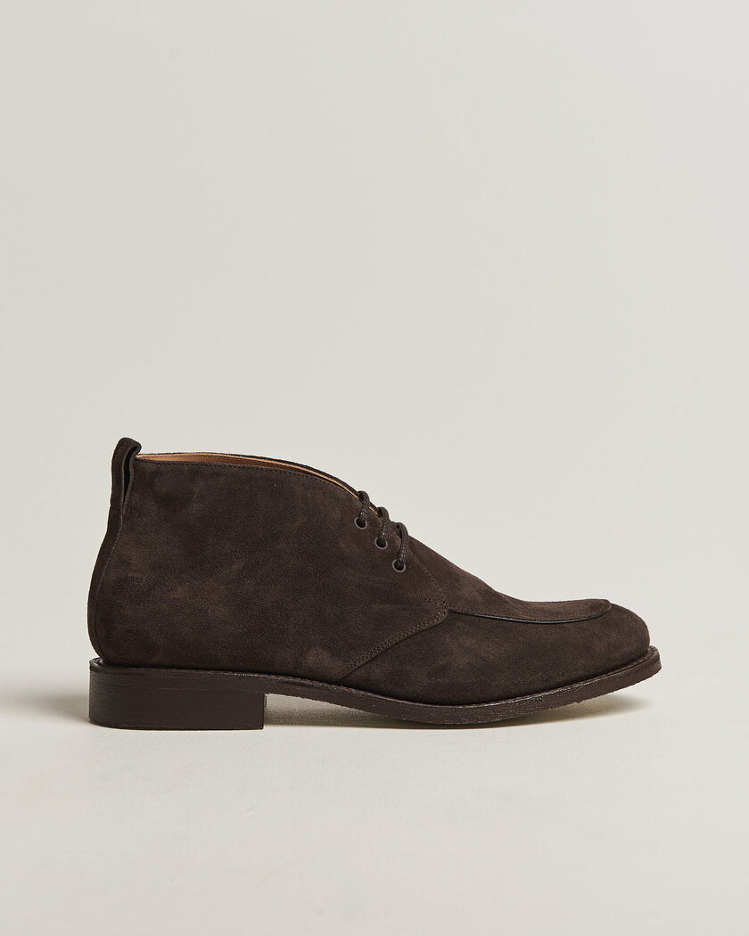 Church's Selkirk Chukka Boot Ebony Suede – Marrón