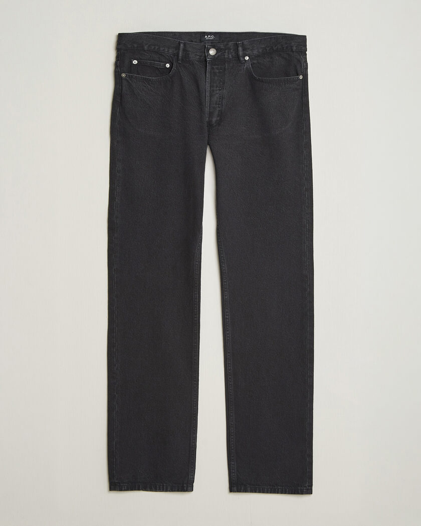 A.P.C. Rescue Jeans Washed Black – Negro