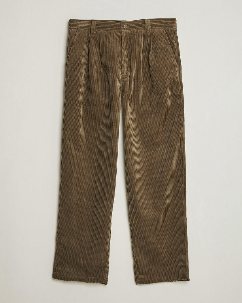 A.P.C. Ricky Corduroy Trousers Taupe – Marrón