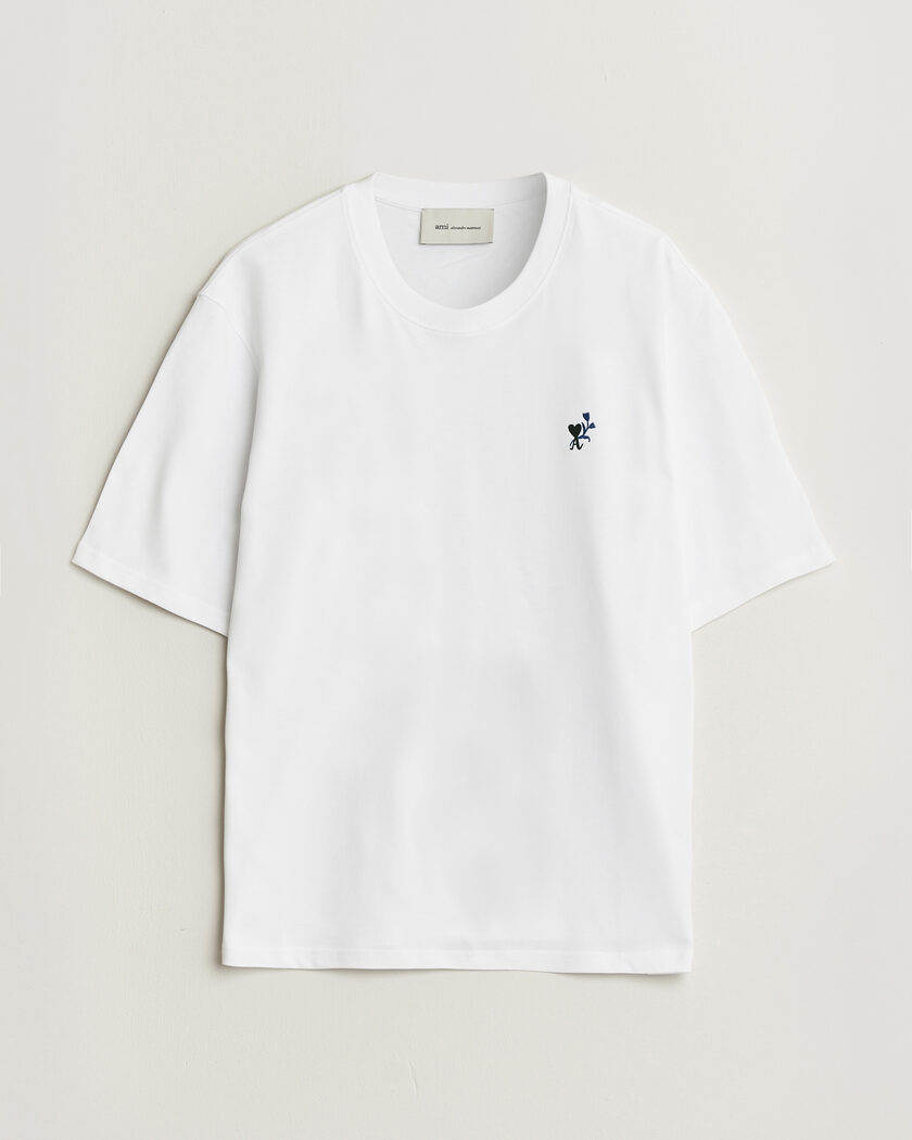 AMI Tulip Logo T-Shirt White – Blanco
