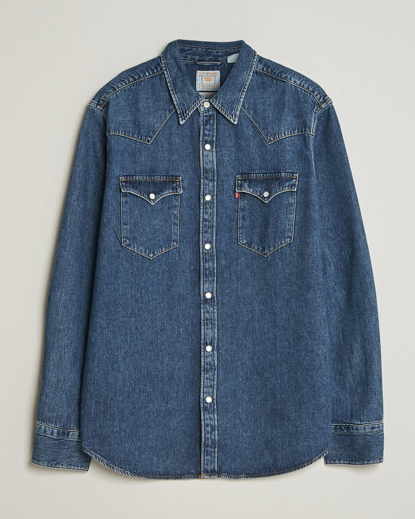Levi's Barstow Western Standard Shirt Soulcell Western – Azul