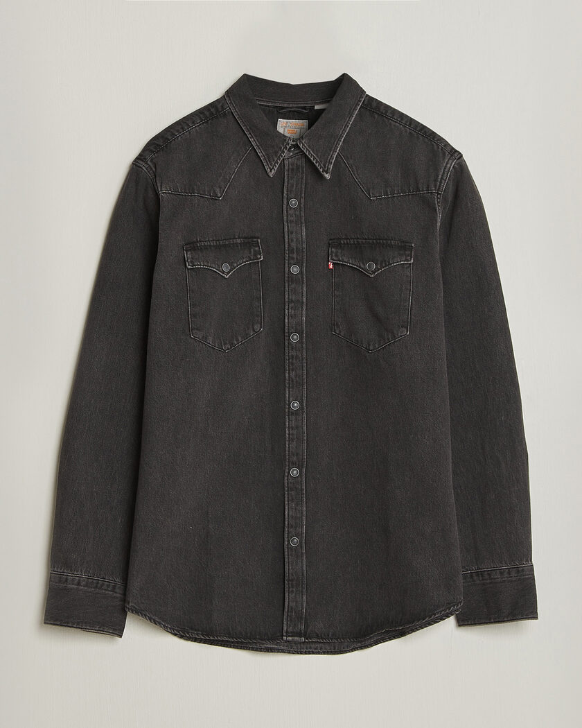 Levi's Barstow Western Standard Shirt Thermodapt Black – Negro