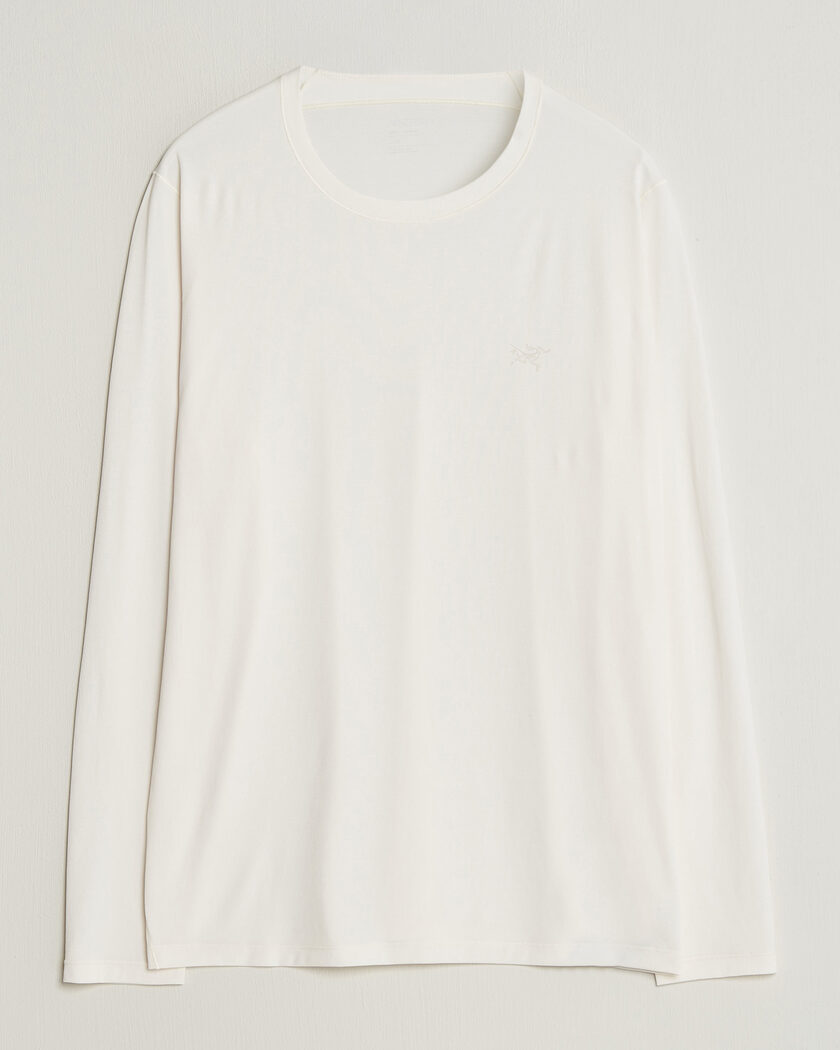 Arc'teryx Cormac Long Sleeve T-Shirt Arctic Silk – Blanco
