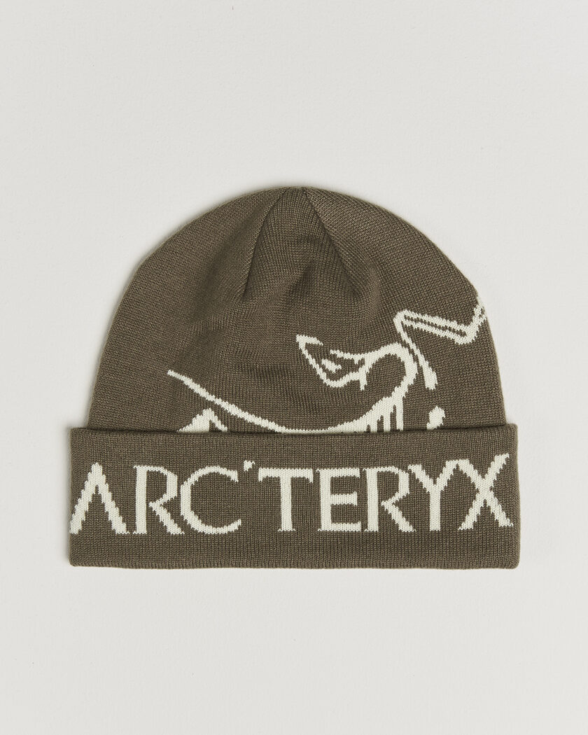 Arc'teryx Bird Word Beanie Mongoose/Sea Salt – Marrón