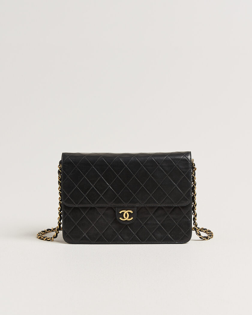 Chanel Pre-Owned Single Flap Bag Black – Negro