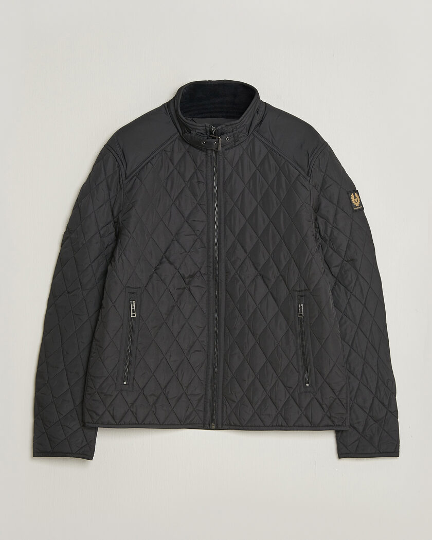 Belstaff Pembroke Quilted Jacket Black – Negro