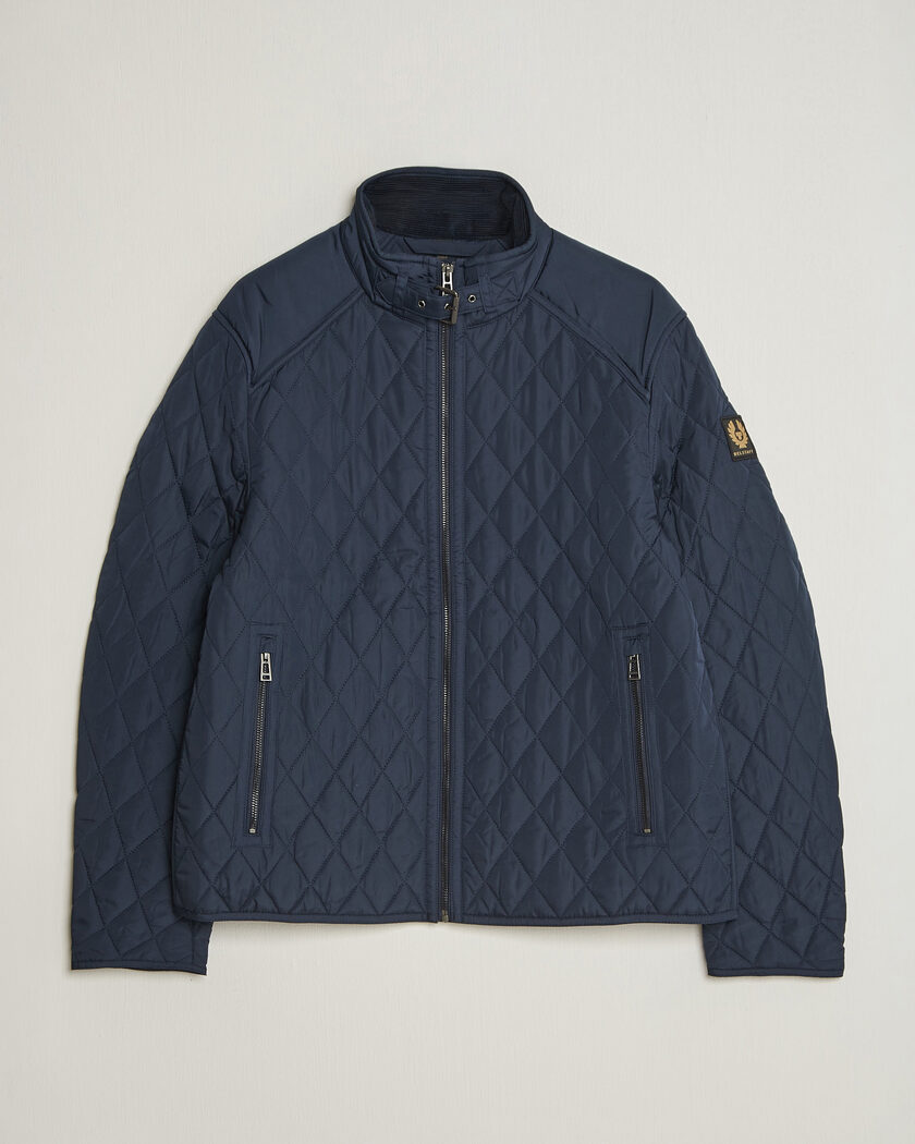 Belstaff Pembroke Quilted Jacket Dark Ink – Azul