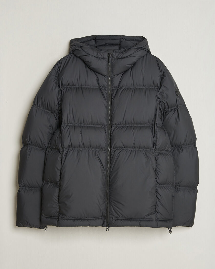 Colmar Hood Down Jacket Black – Negro