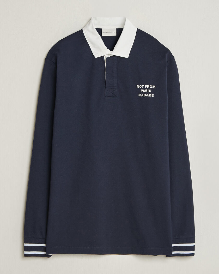 Drôle de Monsieur Slogan Rugger Navy – Azul